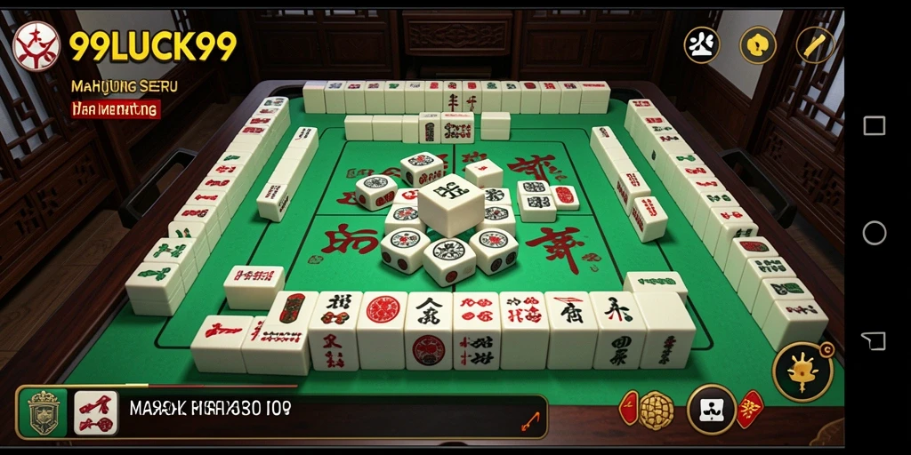 Tampilan gameplay Mahjong yang menarik dan menantang.