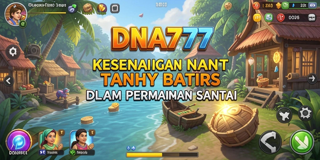 Screenshot gameplay <strong>DNA777</strong> menunjukkan aksi seru yang penuh warna dan tantangan.