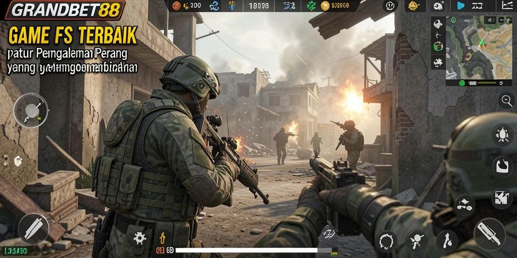 Gameplay mendebarkan dalam aksinya di GRANDBET88.