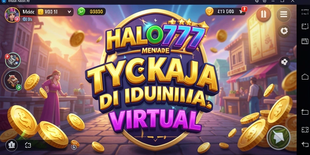 Tampilan gameplay Tycoon yang menarik dalam HALO777.