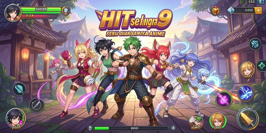 Tampilan penuh aksi dari gameplay <strong>HIT9</strong> yang memukau.