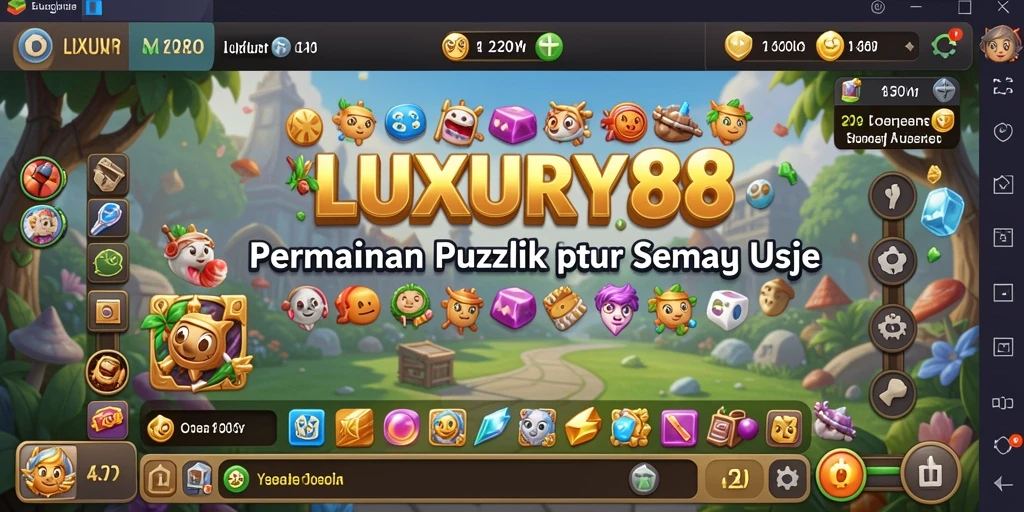 Screenshot gameplay LUXURY88 yang menarik dan mendebarkan.