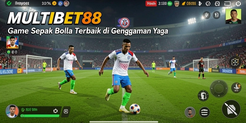 Tampilan menggembirakan dari gameplay sepak bola MULTIBET88.