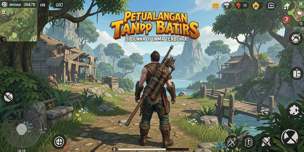 Tampilan gameplay Open World yang menakjubkan di ORA78.