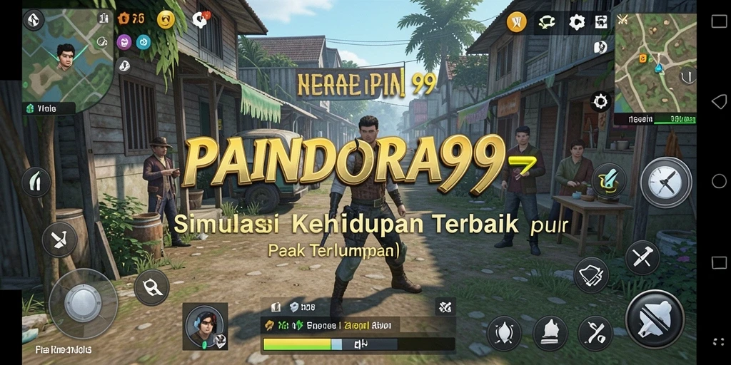 Tampilan gameplay PANDORA99 yang menakjubkan di dunia simulasi.