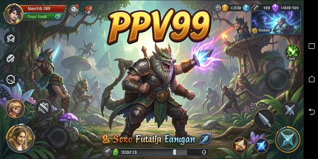 Tampilan gameplay seru dengan berbagai tantangan di PPV99.