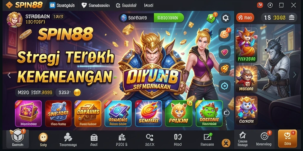 Screenshot gameplay SPIN88 menampilkan aksi strategi yang mendebarkan.