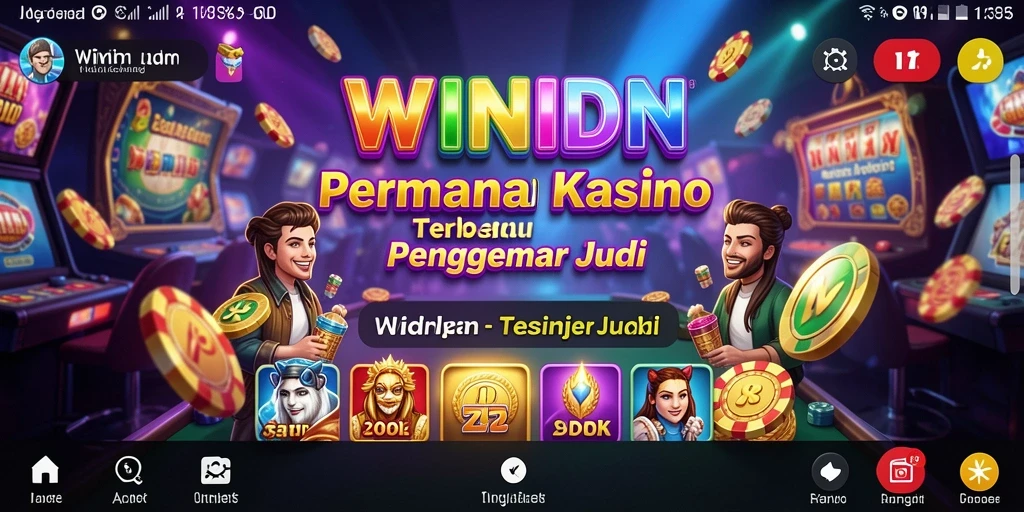 Tampilan gameplay menarik dari aplikasi Kasino WINIDN.